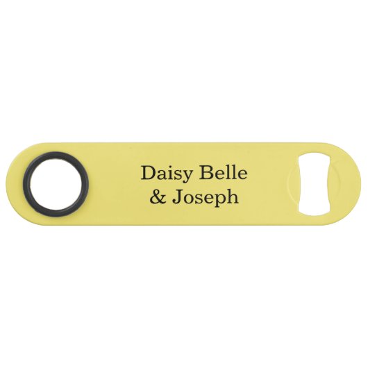 Ouvre-bouteille de mariage La Dolce Vita Bar Key (Devant (Horizontal))