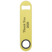 Ouvre-bouteille de mariage La Dolce Vita Bar Key (Dos)