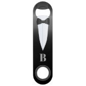 Ouvre-bouteille de mariage smoking pour garçon d'h (Devant)