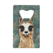 Ouvre-bouteille drôle en forme de lama curieux en (Devant)