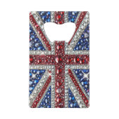 Ouvre-bouteille en acier aux couleurs britanniques (Dos)