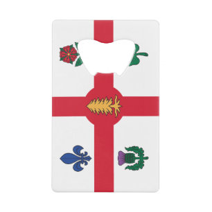 Ouvre-bouteille en acier inoxydable drapeau de Mon