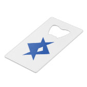 Ouvre-bouteille en acier inoxydable drapeau de Toy (Dos Angle)