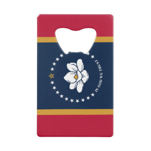 Ouvre-bouteille en acier inoxydable drapeau du Mis