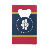 Ouvre-bouteille en acier inoxydable drapeau du Mis (Dos)