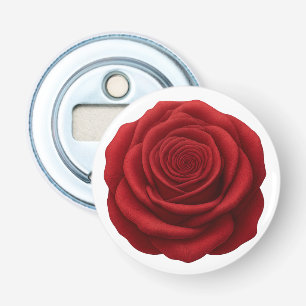 Ouvre-bouteille - Fleur de Rose Rouge
