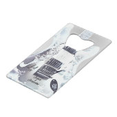 Ouvre-bouteille guitare monogrammé (Dos Angle)