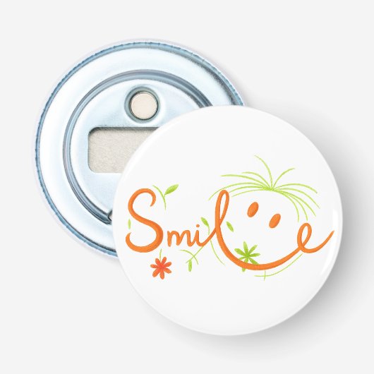 Ouvre-bouteille | Ligne artistique de pinceau Smil (Devant)