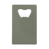 Ouvre-bouteille mince vert mousse – Personnalisabl (Dos)