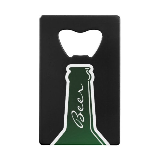 Ouvre-bouteille personnalisé de la taille d'une ca (Devant)