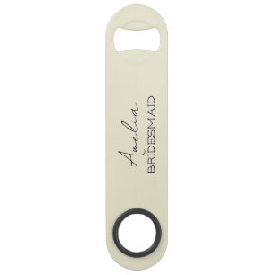Ouvre-bouteille personnalisé pour demoiselle d'hon