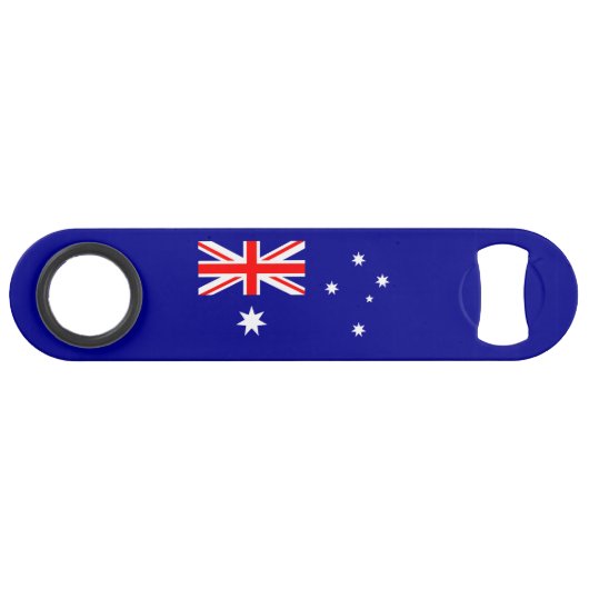 Ouvre-bouteille porte-clés drapeau australien patr (Devant (Horizontal))