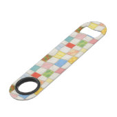 Ouvre-bouteille rapide en patchwork fou (Dos Angle)