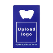 Ouvre-bouteille rectangulaire à marque commerciale (Dos)