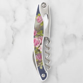 Ouvre-bouteille Tire-bouchon Floral (Dos)
