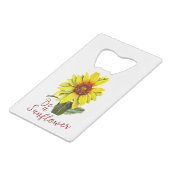 Ouvre-bouteille Tournesol (Devant Angle)