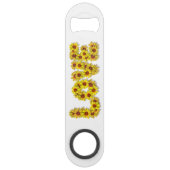 Ouvre-bouteille Tournesol Amour (Dos)