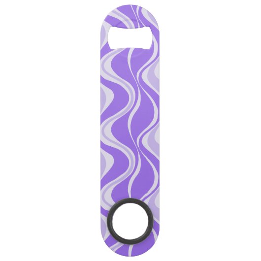 Ouvre-bouteille Vagues Violettes (Devant)