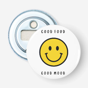 Ouvre-bouteille visage souriant, visage emoji