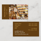 ouvre le modèle de carte de businss (Devant / Derrière)