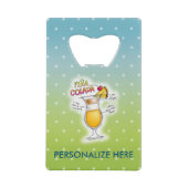 OUVREUR DE BOUTEILLE - ART DE COCKTAIL DE RECETTE (Devant)