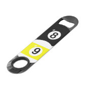 Ouvreur de bouteille de 8 boules et de 9 boules (Devant angulaire)