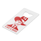 Ouvreur de bouteille de carte de crédit "COMME (Dos Angle)