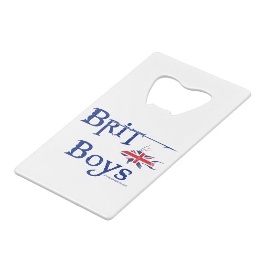 Ouvreur de bouteille de carte de crédit d'Andy (Devant Angle)