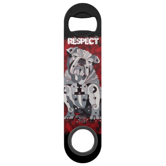 Ouvreur de bouteille de chien de Taureau (Dos)