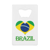 Ouvreur de bouteille de drapeau du Brésil beau (Devant)