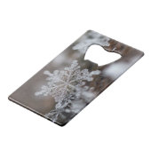 Ouvreur de bouteille de flocon de neige (Devant Angle)