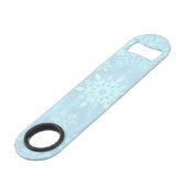 Ouvreur de bouteille de flocons de neige de Noël (Dos Angle)