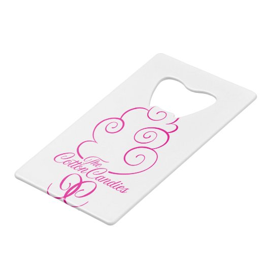 Ouvreur de bouteille de logo de cc (Dos Angle)