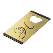 Ouvreur de bouteille de l'or | (Devant Angle)