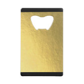 Ouvreur de bouteille de l'or | (Dos)