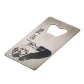 Ouvreur de bouteille de tabagisme de carte de (Dos Angle)