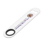 Ouvreur de bouteille de vitesse d'acier inoxydable (Devant angulaire)