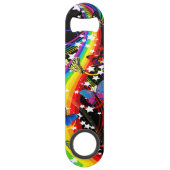 Ouvreur de bouteille de vitesse d'arc-en-ciel de (Dos)