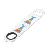 Ouvreur de bouteille de vitesse de fiole de volcan (Devant angulaire)