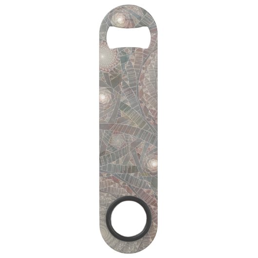 ouvreur de bouteille décoré d'un monogramme de (Dos)