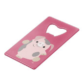 Ouvreur de bouteille mignon de porc de danse de (Dos Angle)