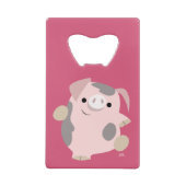 Ouvreur de bouteille mignon de porc de danse de (Dos)