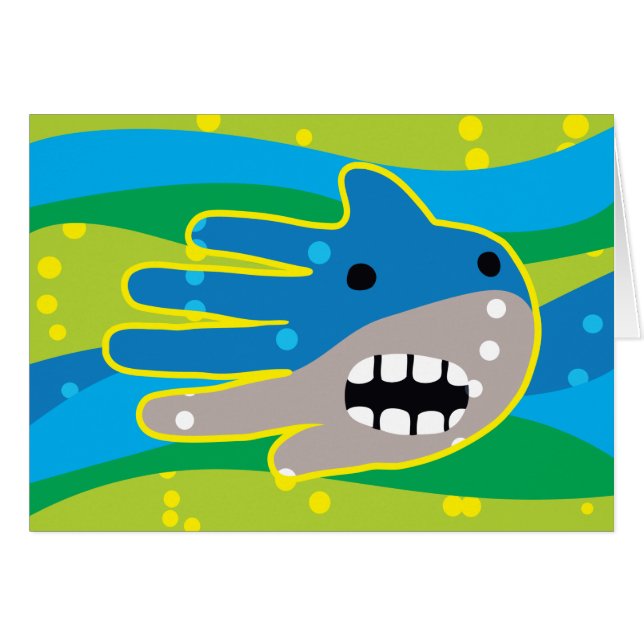 Ouvrez le requin de bouche (Devant horizontal)