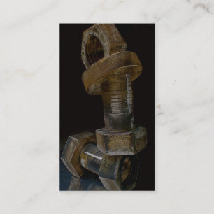 Ouvrier de construction carte de visite