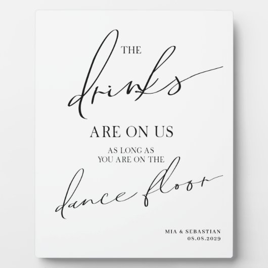 Ouvrir la barre signe mariage plaque Plaque (Devant)