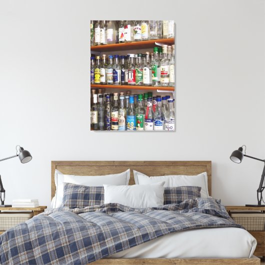 Ouzo Canvas Print (Insitu (Slaapkamer))