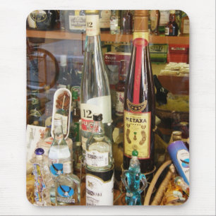 Ouzo en metaxalcohol muismat