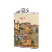 Ouzo - Koroni Uitzicht Heupfles (Links)