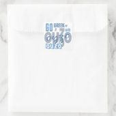 Ouzo-stickers Vierkante Sticker (Tas)