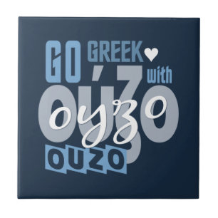 Ouzo tegel tegeltje